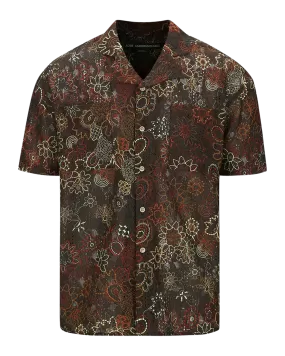 ANDERSSON BELL - Linus Jacquard Shirts - BROWN