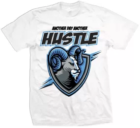 Another Day Another Hustle Ram - White T-Shirt