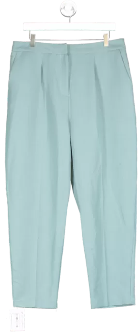 ASOS Green Straight Leg Trousers UK 16