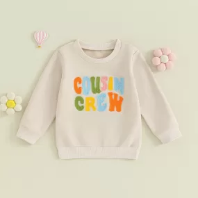 Baby Kid Girls Letters Color-blocking Hoodies Sweatshirts Wholesale 231130182