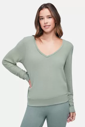 Baggy Beach Jumper Deep V | Sea Spray