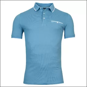 BAILEYS Mid Blue Polo Top*