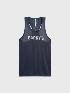 BARRY'S NAVY RELAY MESH TANK