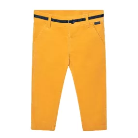 Boboli Velvet trousers for infants and children 717027 1155 mustard