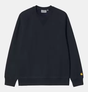 Carhartt WIP Chase Sweatshirt in Dark Navy