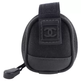 Chanel Sport Vintage 2003 Canvas Zip Wrist Bag