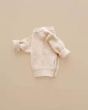 Chunky Knit Sweater | Vanilla