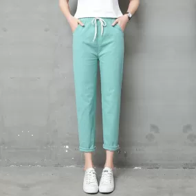 Cotton Loose Fit Linen Pants