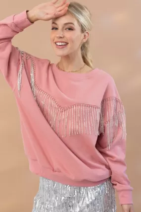 DESERT ROAD TRIP FRINGE SWEATER [ONLINE EXCLUSIVE]