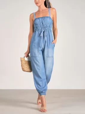 Elan Denim Jumpsuit