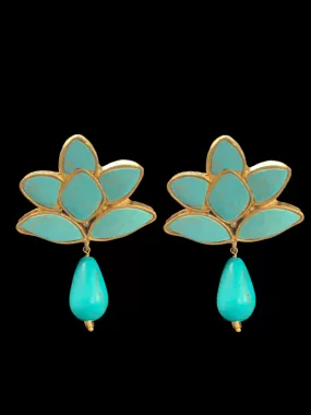 ET55 Gold plated turquoise tops ( READY TO SHIP )