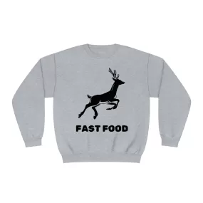 Fast Food - Unisex NuBlend Crewneck Hunting Sweatshirt