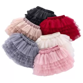 Fluffy Tutu Mesh Skirt