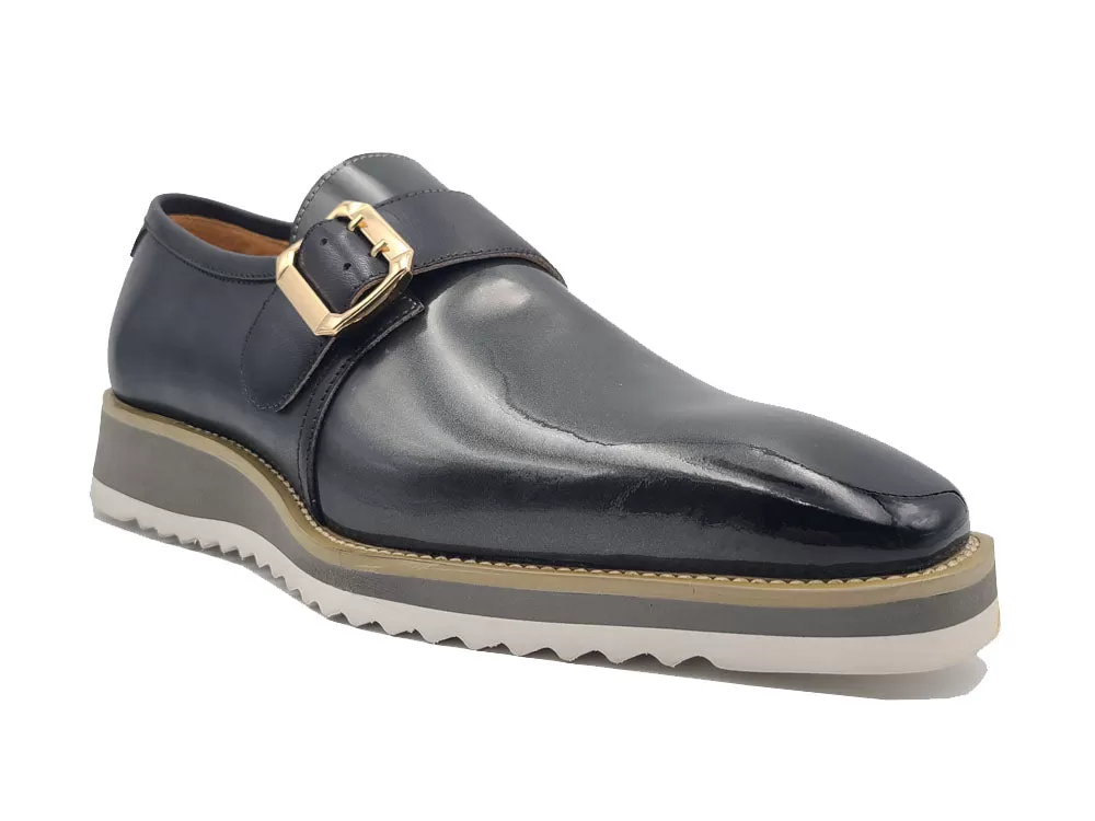 Gorgeous Patent Leather Slip on Monkstrap