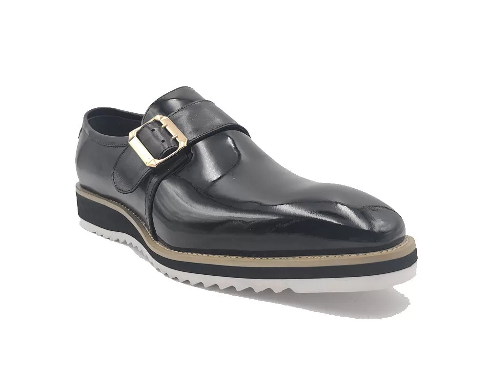 Gorgeous Patent Leather Slip on Monkstrap