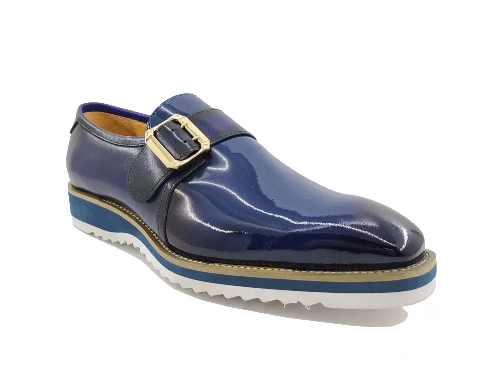 Gorgeous Patent Leather Slip on Monkstrap