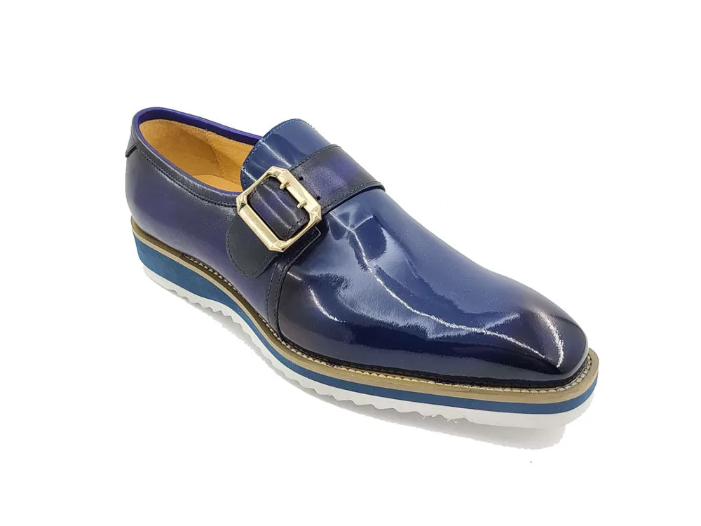 Gorgeous Patent Leather Slip on Monkstrap