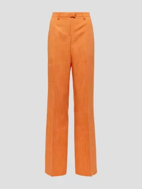 High-Rise Straight Leg Pants