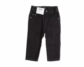 Hugo Boss J04263 Z09 Elastic Waistband Baby's Jeans Dark Blue