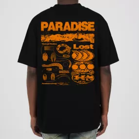 INFERNO TEE BLACK/ORANGE