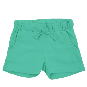 Maxomorra Green Muslin Shorts