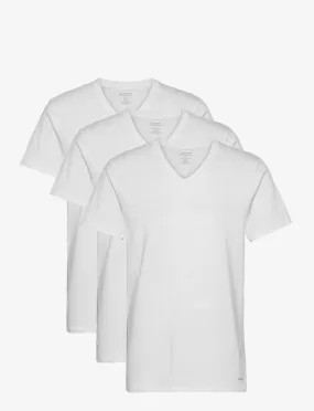 Men's Calvin Klein | Three V Neck T-Shirts | White