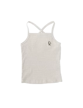 Paloma Singlet - Fawn Stripe