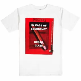 Rawyalty Packwoods In Case Of Emergency Tee (White)