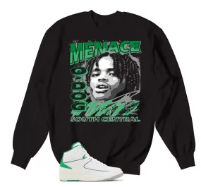 Retro 2 Lucky Green Sweater - Nineties - Black