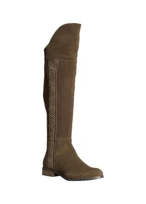 Spokane Over the Knee Boot in Khaki