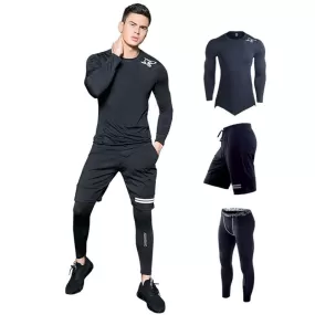 Sport Suit For Men's Gym Training Workout Clothes Shark Sportwear