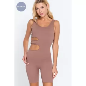 Suave Cut-out Seamless Romper