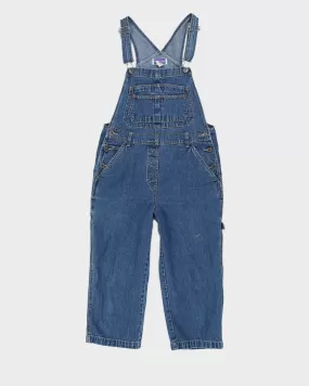 Vintage 90s North Crest Denim Dungarees - S